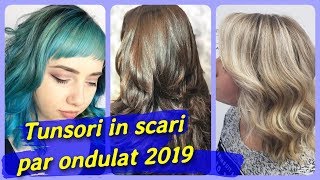 20 modele 💋 tunsori in scari par ondulat 2019 [upl. by Allistir]