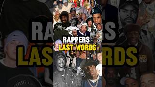 Four legendary rappers last word part 2 ❤😓shorts [upl. by Issie692]