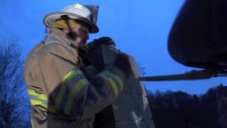 Peacham Vermont Fire Department Demonstrates the Chimney Scrubber [upl. by Ailecnarf524]