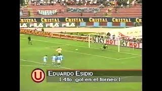 Sporting Cristal 2  Universitario 2 Clausura 1999 [upl. by Ogait]