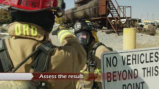 UFRA HazMat Operations Skill 11 • Closing Remote Valves [upl. by Retsevlys234]