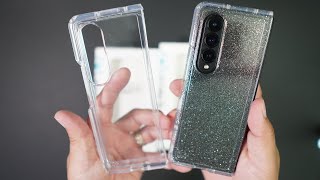 Speck Presidio Perfect Clear Case Samsung Galaxy Z Fold 4 Review [upl. by Anikas]