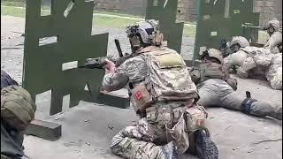 Exercise Vajra Prahar 🇺🇲 US amp 🇮🇳 Indian Army Special Forces at shooting range [upl. by Leonerd]