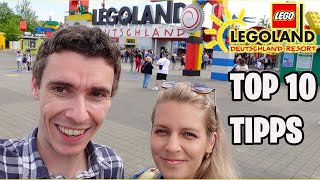 TOP 10 TIPPS für euren Besuch im LEGOLAND DEUTSCHLAND ☆ 2022 Günzburg [upl. by Ycrem558]