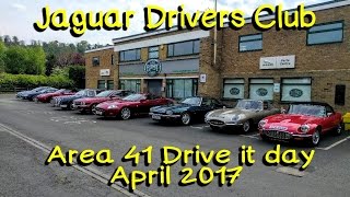 Jaguar Drivers Club Area 41 Drive it day [upl. by Zelde808]