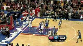 Clippers vs Sixers NBA Highlights 12192009 [upl. by Eisseb]