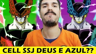 CELL SSJ DEUS E SSJ AZUL SERÁ POSSÍVEL [upl. by Diver59]