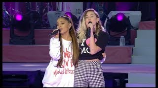 Ariana grande Miley cyrus dont dream its over one love manchester benefit concert💎 [upl. by Marieann]