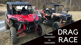 Honda Talon 1000R Vs Polaris RZR 1000 [upl. by Strickler927]