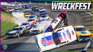 Watkins Glen WIPEOUT Wreckfest [upl. by Anisah]