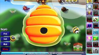 Bloons TD 4 iPad  Bee Hive  Walkthrough PERFECT no miss HD [upl. by Ahsenid]