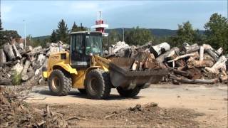 KOMPTECH CRAMBO 6200 shreds roots and stumps [upl. by Lobel508]