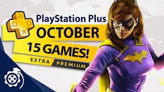 PlayStation Plus Extra  October 2023 PS [upl. by Mecke]