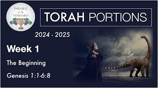 Torah Portion Week 1  Genesis 168 Creation  Nephilim  Giants  Dinosaurs 2024  2025 [upl. by Hedve]