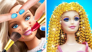 WE ADOPTED A BARBIE 💝 Extreme Rich vs Broke Barbie Doll Makeover 💝 Beauty Hacks by YayTime FUN [upl. by Akinehs272]