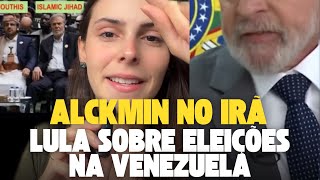 Alckmin no Irã 🇮🇷  Lula minimiza fraude nas eleições da Venezuela 🇻🇪 [upl. by Zahara]