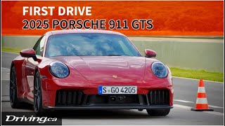 2025 Porsche 911 Carrera 4 GTS  First Drive  Drivingca [upl. by Roderick]