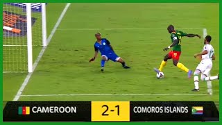 AFCON 2022 Cameroon vs Comoros Islands 2  1 Goals and Highlights [upl. by Sorkin]