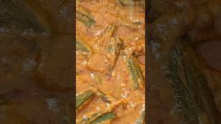 very easy to make dhaba style Bhindi masala ladies finger fry  okra Masala shortsviral [upl. by Tamra]