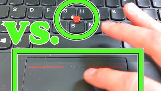 Trackpad vs TrackPoint Which Do You Prefer Pointing Stick [upl. by Anilra187]