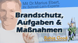 Brandschutz Aufgaben und Maßnahmen [upl. by Moyna]