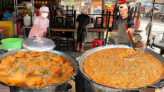 Sold Out in 3 Hours Master Chef Fried 200 kg of Chicken amp Crispy Mushroom  Thai Street Food [upl. by Yajiv42]