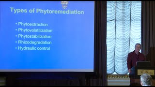 J G Isebrands  Phytoremediation A Reality Check [upl. by Alyahsat]