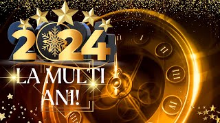 🎇🍾🎆La Multi Ani 2024  Countdown 🕰️ Numărătoare Inversă 🔄  🎶🥳🚨 [upl. by Alwin]