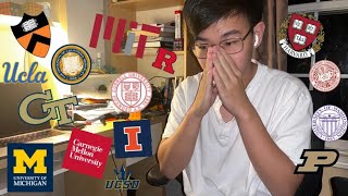 asian cs major reacts to college decisions 2022 princeton mit harvard cornell UCs and more [upl. by Merry684]