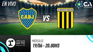 BOCA VS ALMIRANTE BROWN  EN VIVO  COPA ARGENTINA [upl. by Ddart]