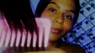 ASMR CARINHO NO SEU CABELO VÍDEO REALÍSTICO [upl. by Nottnerb11]