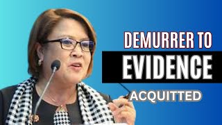 DEMURRER TO EVIDENCE AND ITS LEGAL EFFECT EXPLAINED  justice [upl. by Theurich]