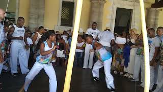 grupo internacional de capoeira topázio roda no mercado modelo salvador Bahia [upl. by Leunam498]