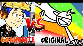 asdfmovie4 GoAnimate VS Original Comparison [upl. by Renrag]