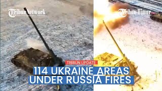 🔴 Footage of Russia heavy artilleries work 114 Ukrainian areas under fire [upl. by Ailime]