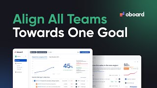 Align All Teams With Our New App Oboard’s Biggest Release Yet [upl. by Namijneb]