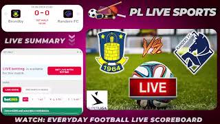 Brondby vs Randers FC Live Stream DENMARK Superliga Football LIVE SCORE PLLS 627 [upl. by Gona829]