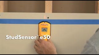 How to Use a Zircon StudSensor e50 Stud Finder to Find Wall Studs [upl. by Annayar]