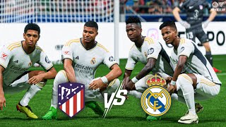 Atletico Madrid vs Real Madrid  La Liga 2425 Full Match [upl. by Trahurn541]