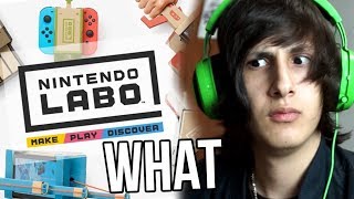 Nintendo nos vende CARTÓN Nintendo Labo [upl. by Ardin941]