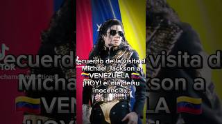 Recuerdo de la visita deMichael Jackson a🇻🇪VENEZUELA 🇻🇪 venezuela michaeljackson inocente [upl. by Humpage]