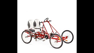 Quadracycle 21 Speed 4 Wheel Pedal Bikes [upl. by Hall864]