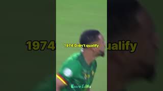 Cameroon World Cup history 19302022 shorts football cameroon [upl. by Debee]