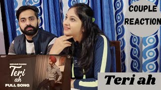 Teri Ah  Nirvair Pannu Full Song Mxrci  Latest Punjabi Song 2021  Couple Reaction Video [upl. by Suvart]