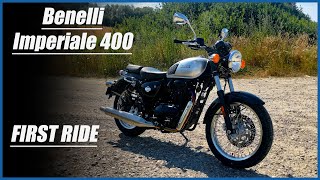 Benelli Imperiale 400 First Ride Review [upl. by Eelyrehc]