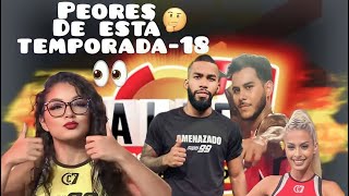 Quien fue el peor al mejor de esta temporada18 de calle 7 en etapa de Equipo [upl. by Utter323]