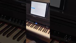 Quick Connect to Bluetooth Audio  Roland Digital Piano Roland digitalpiano Bluetooth protips [upl. by Aiceled]