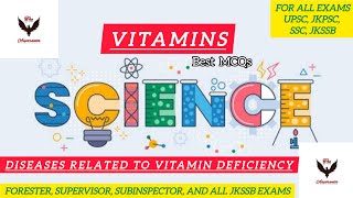 Live Quiz on Vitamins  Deficiency Diseases  Science Quiz Series jkssb jkpsc ssc [upl. by Ateloj]