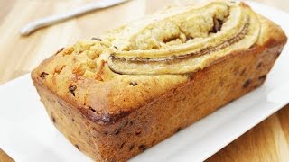 BANANA BREAD SUPER MOELLEUX  CAKE BANANE FACILE [upl. by Tsirc803]