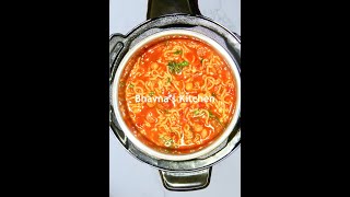 Easy Chickpea Noodles Soup Video Recipe  Bhavnas Kitchen [upl. by Anirav]